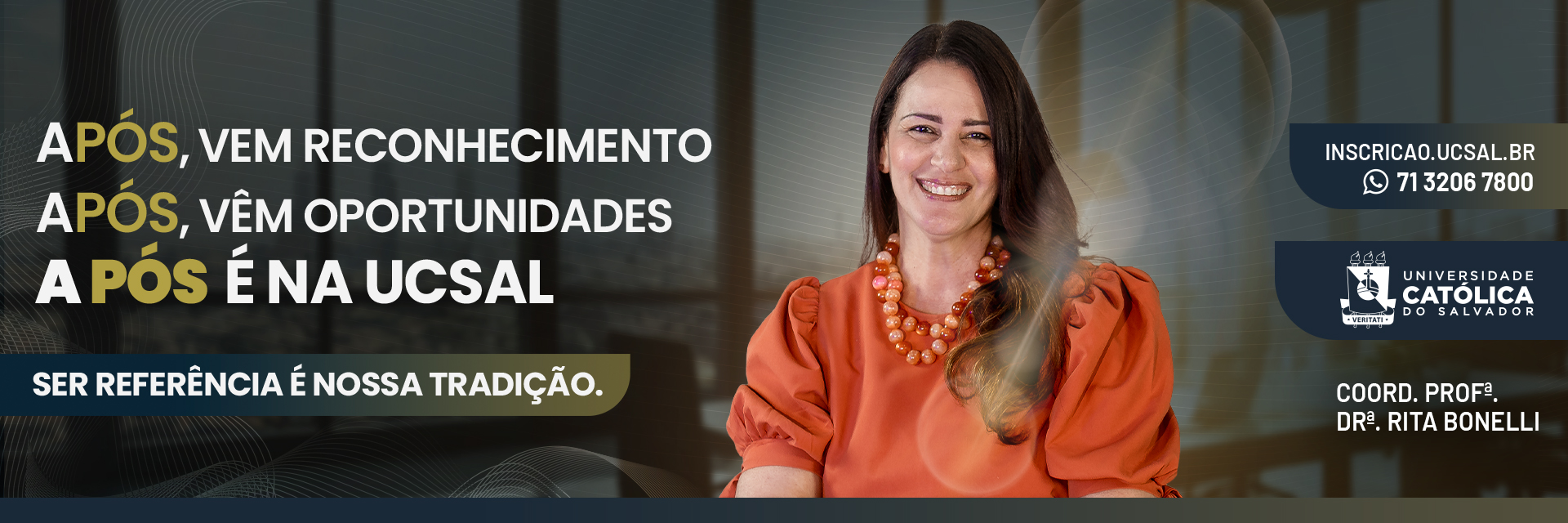 A PÓS É NA UCSAL skip-lazy